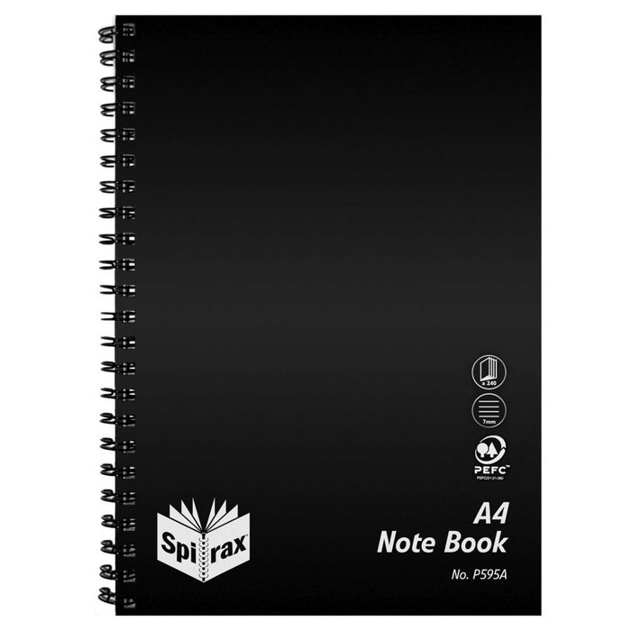 NOTEBOOK SPIRAX P595A A4