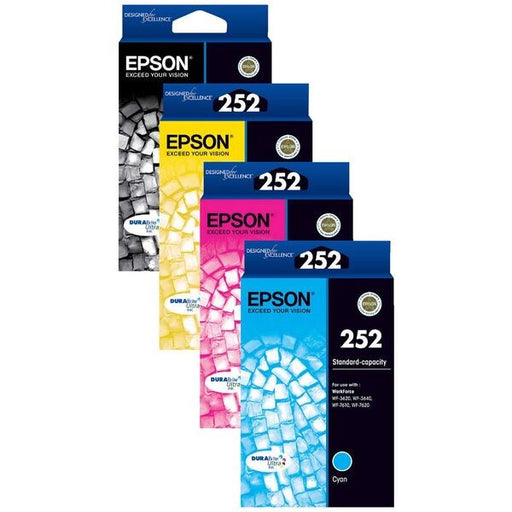 EPSON 252 INK CARTRIDGE YELLOW