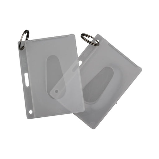 TAGS KEVRON CARD HOLDER W/RING ID
