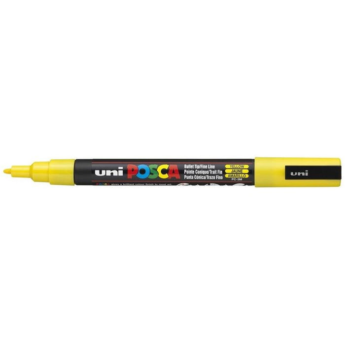 MARKER UNI POSCA PC3M BULLET TIP YELLOW