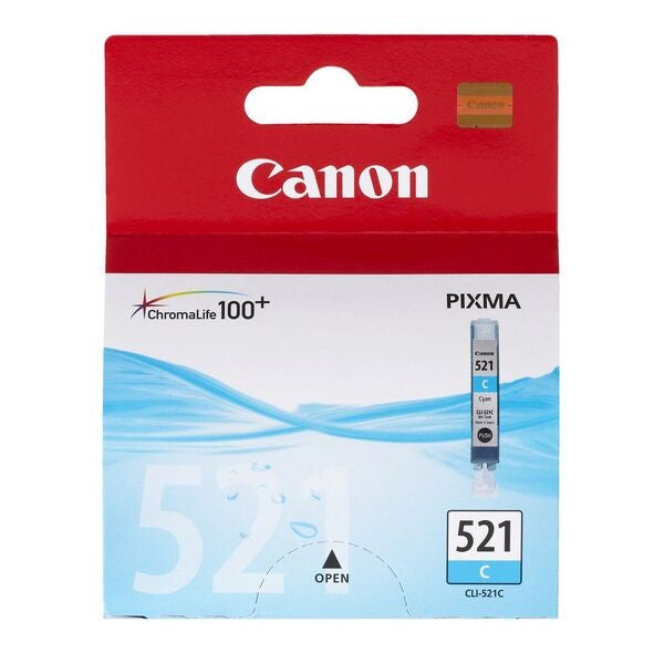 CANON 521 INK CARTRIDGE CYAN
