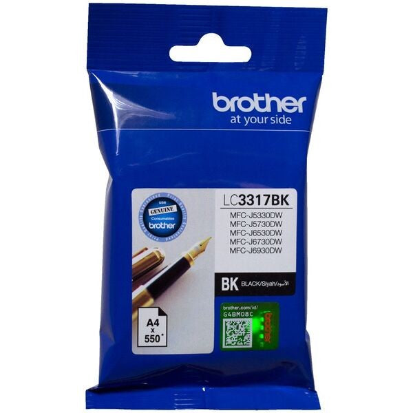 BROTHER LC3317 BLACK INKJET CARTRIDGE