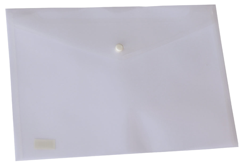 DOCUMENT WALLET A4 SOVEREIGN P/P 10'S WITH BUTTON