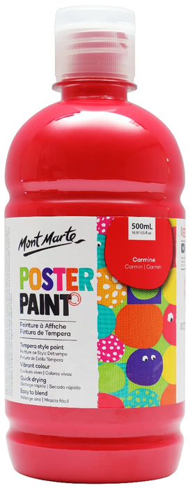MM Poster Paint 500ml - Carmine