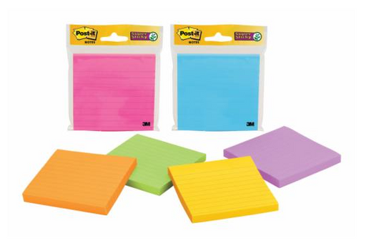 POST-IT SUPER STICKY NOTES 100X100 LARGE ULTRA 90 SHEETS