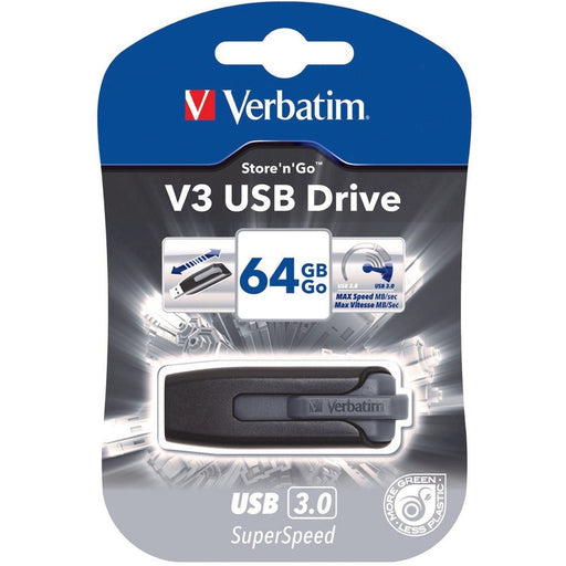USB DRIVE VERBATIM V3.0 STORE'N'GO 64GB