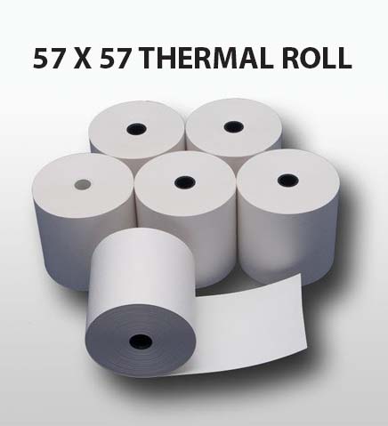 57mm x 57mm BPA FREE THERMAL ROLLS