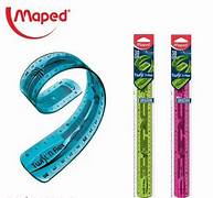 RULER MAPED FLEXIBLE FLAT 30CM 