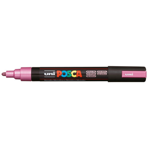 MARKER UNI POSCA METALLIC PINK BULLET 5PCM
