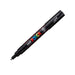 MARKER UNI POSCA PC-1MBK EXTRA FINE BULLET TIP BLACK