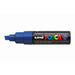 MARKER UNI POSCA PC8K CHISEL TIP BLUE