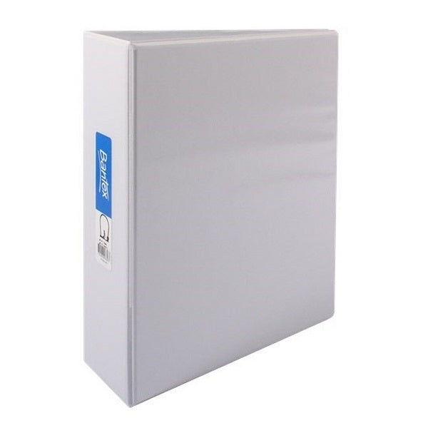 BINDER 4R A4 25MM BANTEX INSERT WHITE