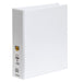 BINDER INSERT MARBIG A4 CLEARVIEW 2 D-RING 50MM WHITE