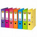 LEVER ARCH FILE MARBIG A4 ASSORTED COLOURS 