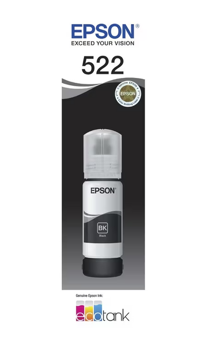 EPSON T522 ECO TANK BLACK 