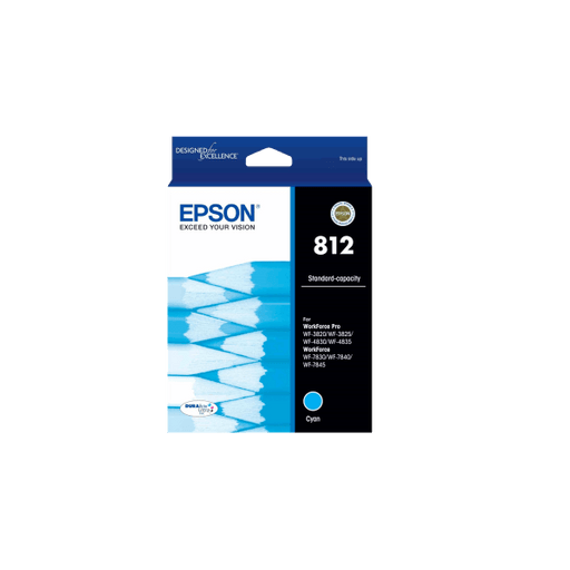 EPSON 812 INK CARTRIDGE CYAN