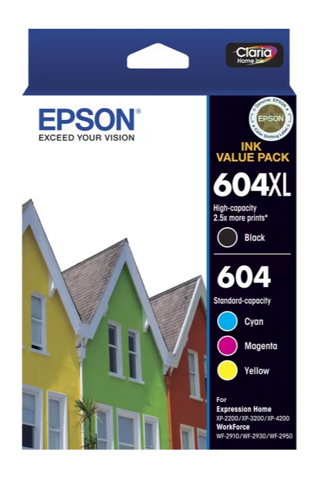 EPSON 604 INK VALUE PACK