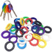 KEY HEAD IDENTIFICATION RINGS KEVRON ASSORTED COLOURS