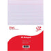 NOTEPAD STAT A5 55GSM 8MM RULING WHITE 50SHT