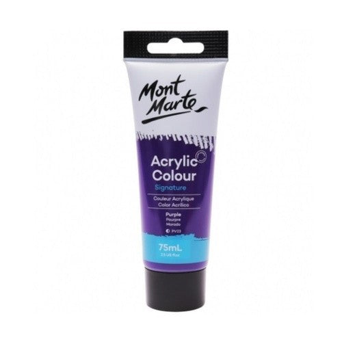 MM ACRYLIC COLOUR PAINT 75ML PURPLE