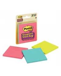 POST- IT NOTES SUPER STICKY 3321-SSAU 73X73 ULTRA 3 PADS