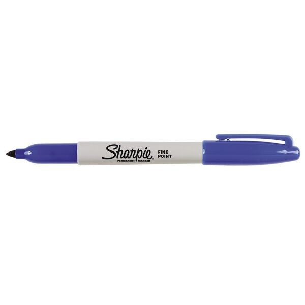 MARKER SHARPIE FINE BLUE