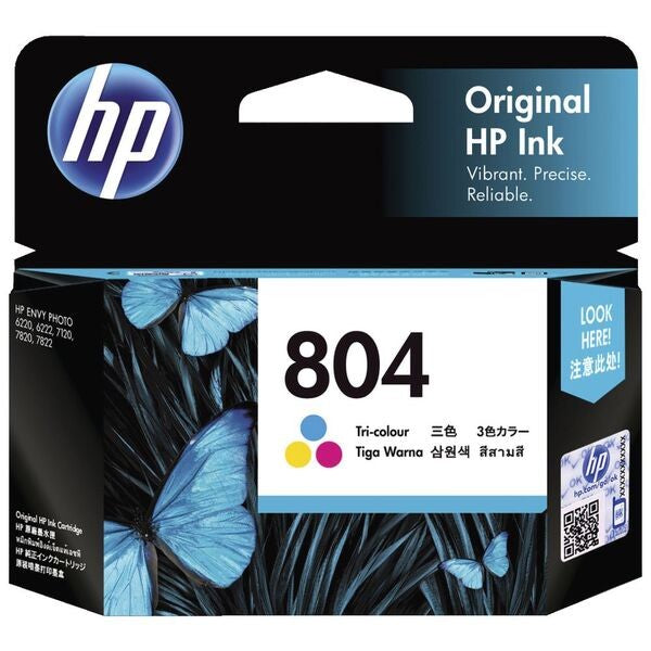 HP 804 INK CARTRIDGE COLOUR