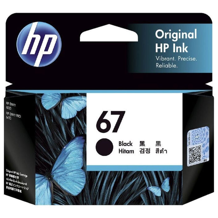 HP 67 BLACK INK CARTRIDGE