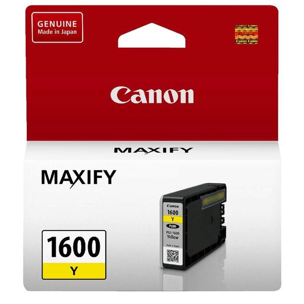 CANON 1600 INK CARTRIDGE YELLOW