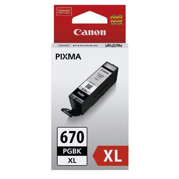 CANON 670 XL INK CARTRIDGE BLACK