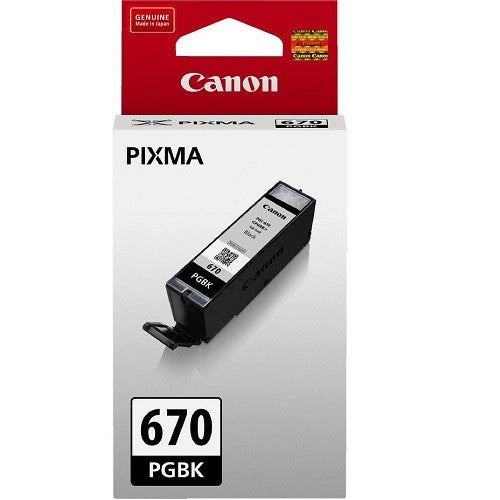 CANON 670 INK CARTRIDGE BLACK