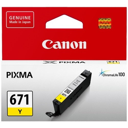 CANON 671 INK CARTRIDGE YELLOW