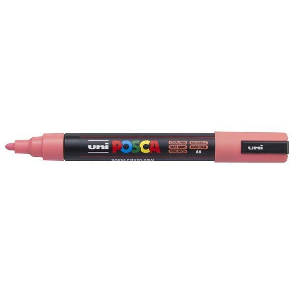 MARKER UNI POSCA PC5M BULLET TIP CORAL PINK