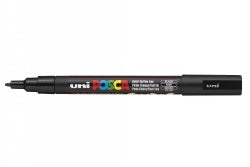 MARKER UNI POSCA PC3M BULLET TIP BLACK