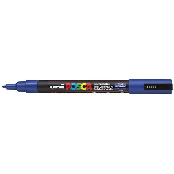 MARKER UNI POSCA PC3M BULLET TIP BLUE