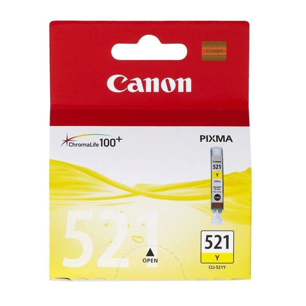 CANON 521 INK CARTRIDGE YELLOW