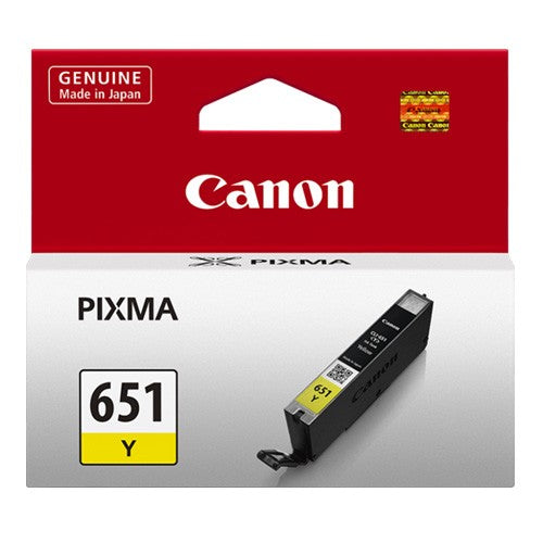 CANON 651 INK CARTRIDGE YELLOW