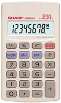 CALCULATOR SHARP EL231LB 8 DIGIT