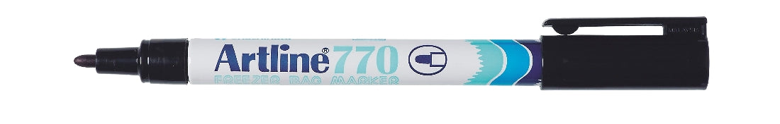 MARKER ARTLINE #770 FINE TIP FREEZE BK