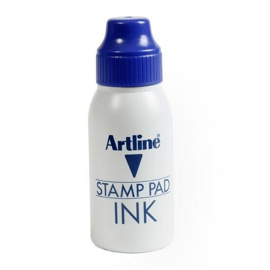 INK STAMP PAD ARTLINE 50CC BLUE