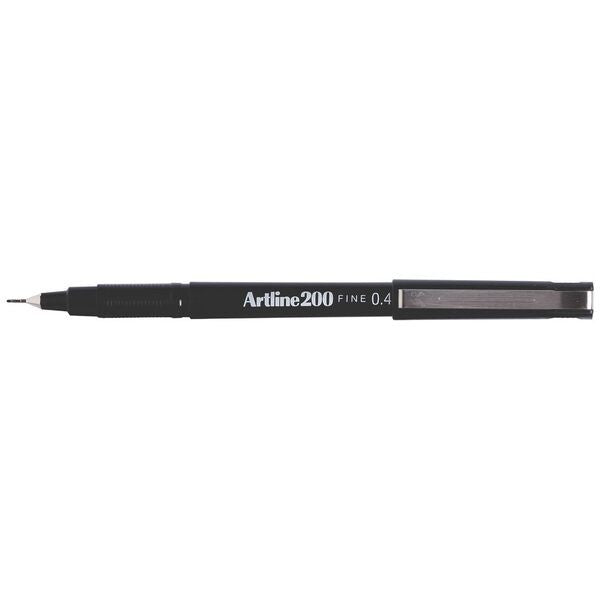 MARKER ARTLINE #200 (0.4)FINE BLACK