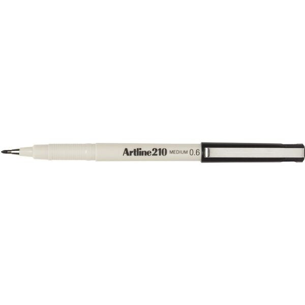 MARKER ARTLINE #210 (0.6) MEDIUM BLACK