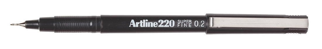 MARKER ARTLINE #220 (0.2) S/FINE BLK