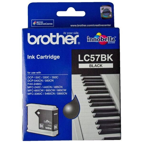 BROTHER LC57 INK CARTRIDGE BLACK