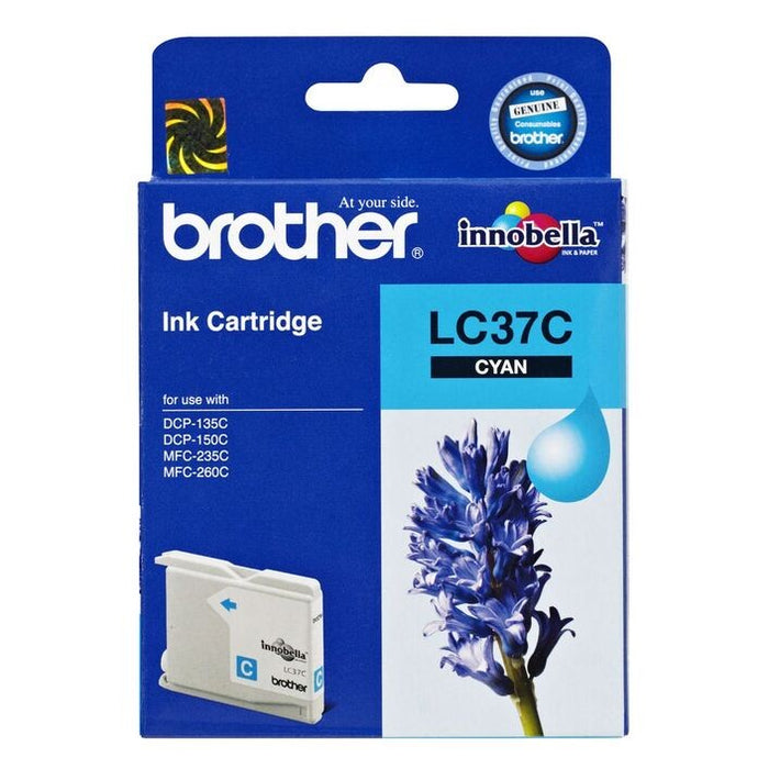 BROTHER LC37 INK CARTRIDGE CYAN