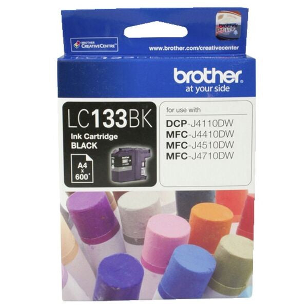 BROTHER LC133 INK CARTRIDGE BLACK