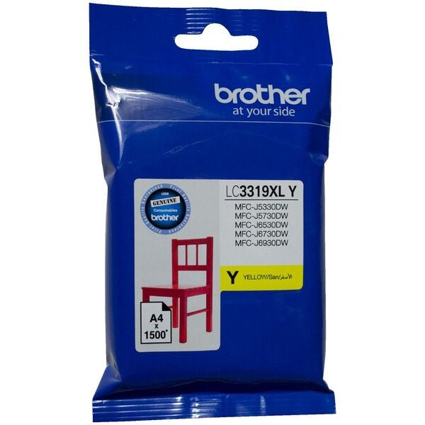 BROTHER LC3319XL INK CARTRIDGE YELLOW