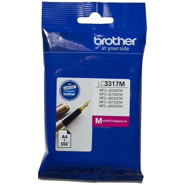 BROTHER LC3317 INK CARTRIDGE MAGENTA