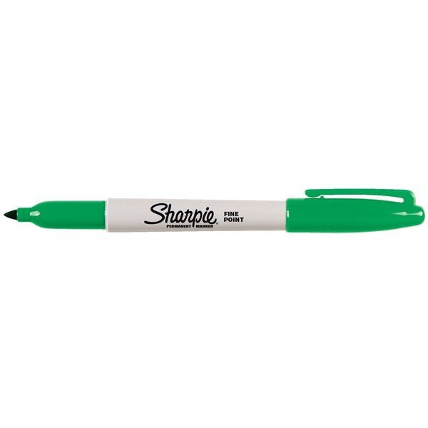 MARKER SHARPIE PERMANENT FINE POINT GREEN