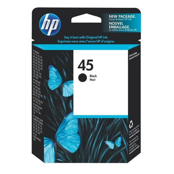 HP 45 INK CARTRIDGE BLACK